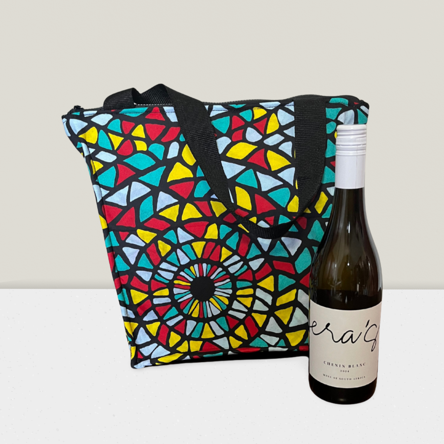 ERA`S African print Cooler bag with insulation
