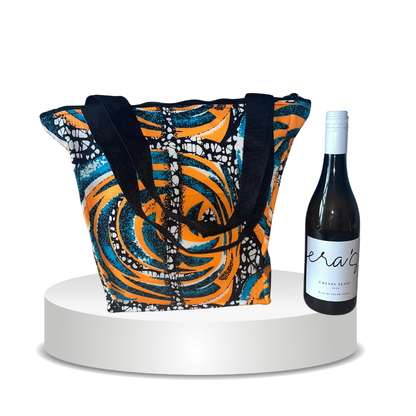 ERA`S African Fabric Cooler Bag