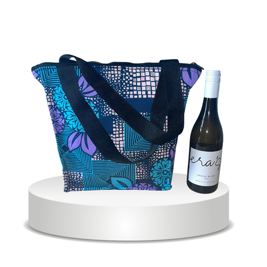 ERA`S African Fabric Cooler bag