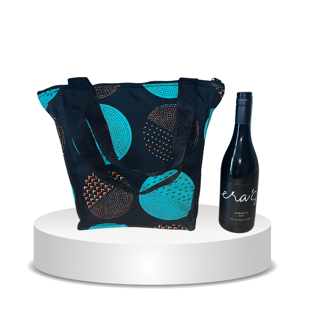 ERA`S African Print Cooler bag with Insulation