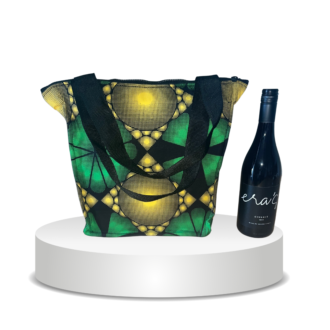 ERA`S African Fabric Cooler Bag