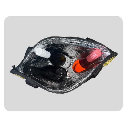 ERA`S African Fabric Cooler bag