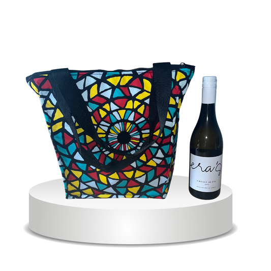 ERA`S African print Cooler bag with insulation